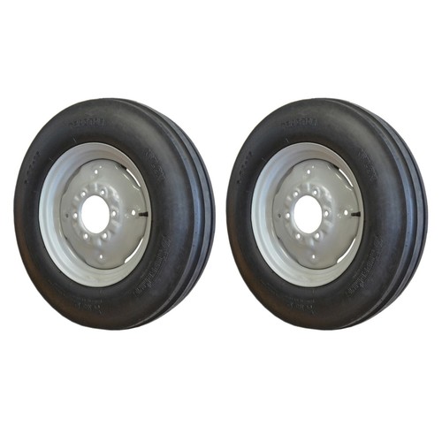 Pair front wheel tyres - pair,